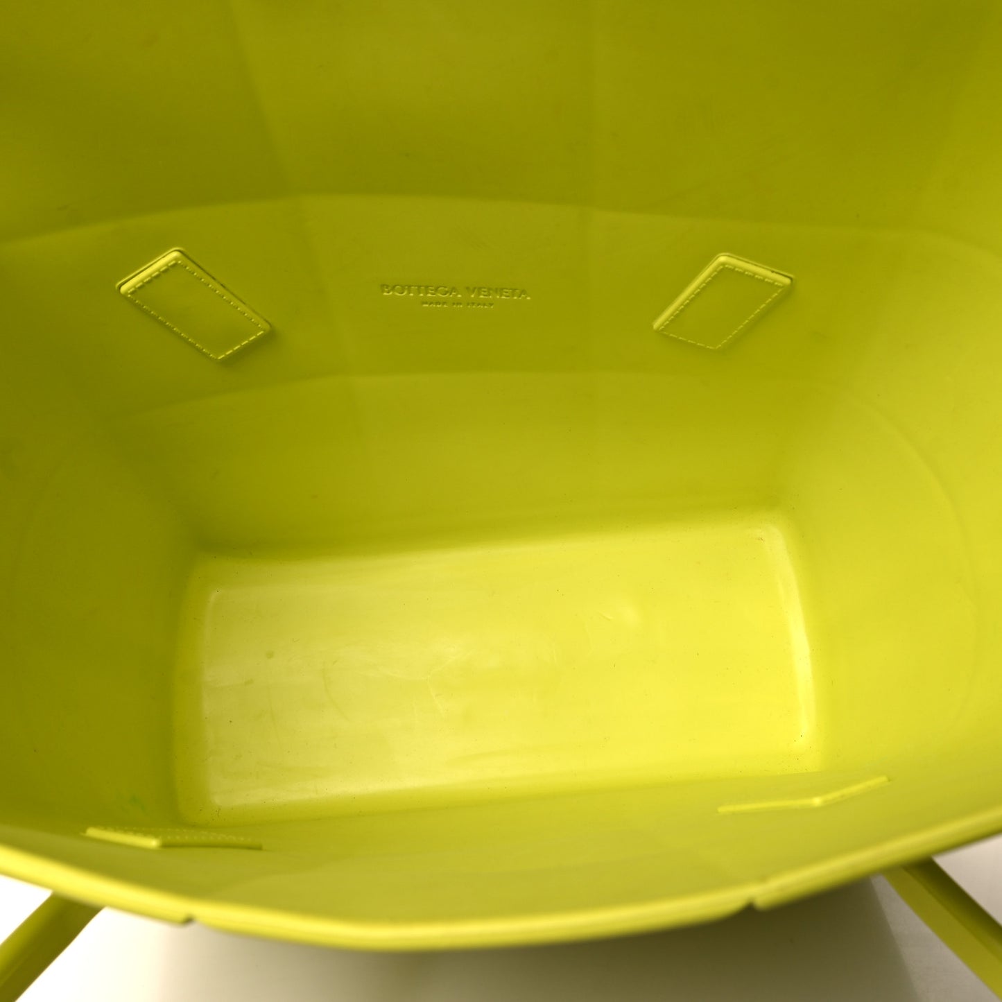 Rubber Maxi Intrecciato Medium Arco Kiwi Green