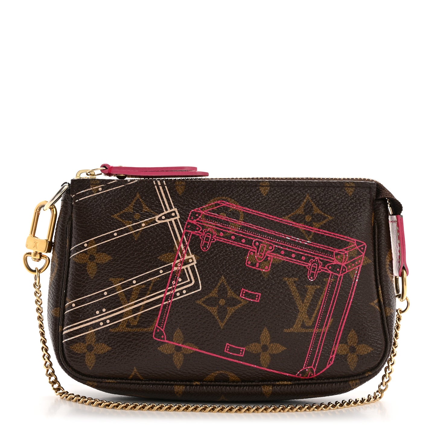 Monogram 2014 Christmas Animation Mini Pochette Accessories