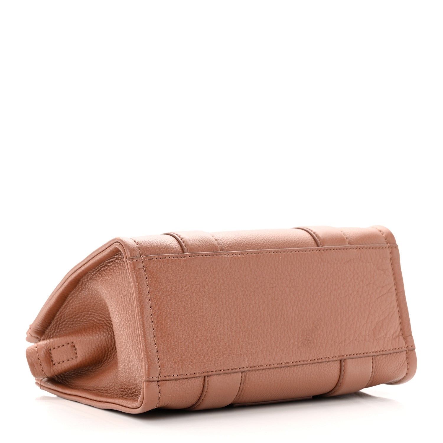 Marc Jacobs Grained Calfskin Mini The Tote Bag Argan Oil 4 of 18