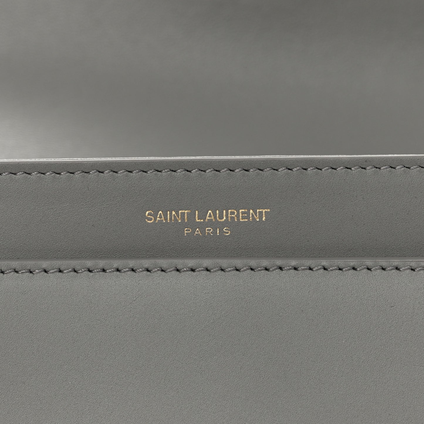Smooth Calfskin Le Maillon Satchel Grey