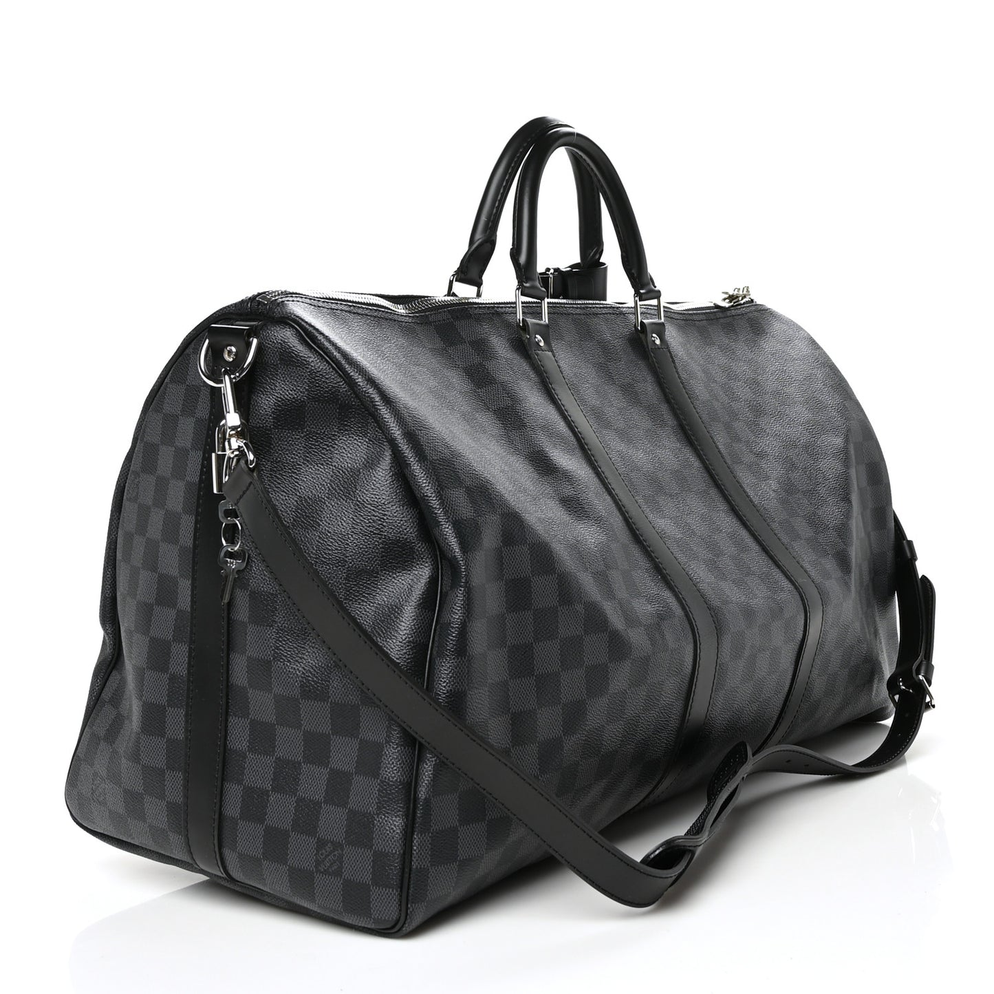 Damier Graphite Keepall Bandouliere 55