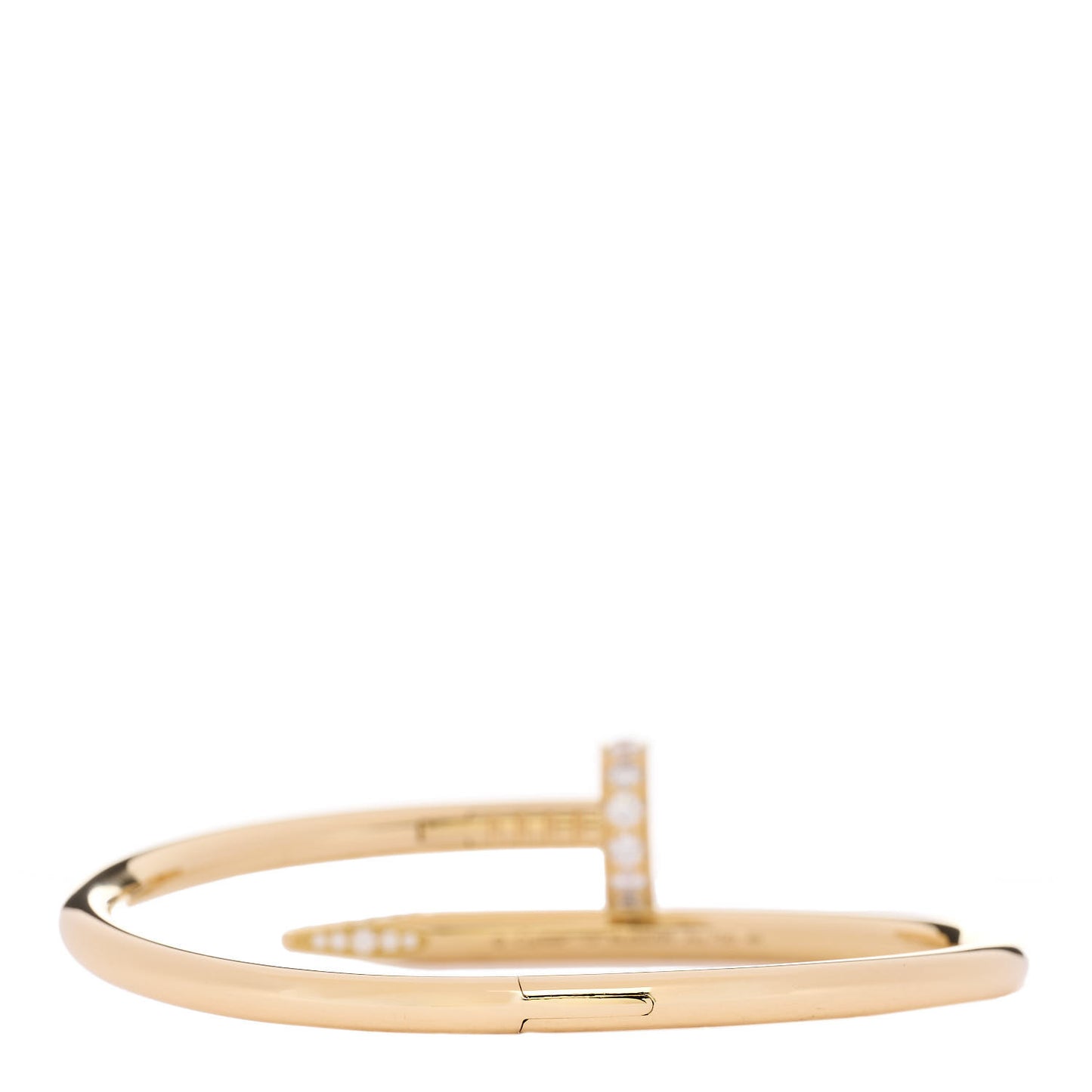 18K Yellow Gold Diamond Juste Un Clou Bracelet 15
