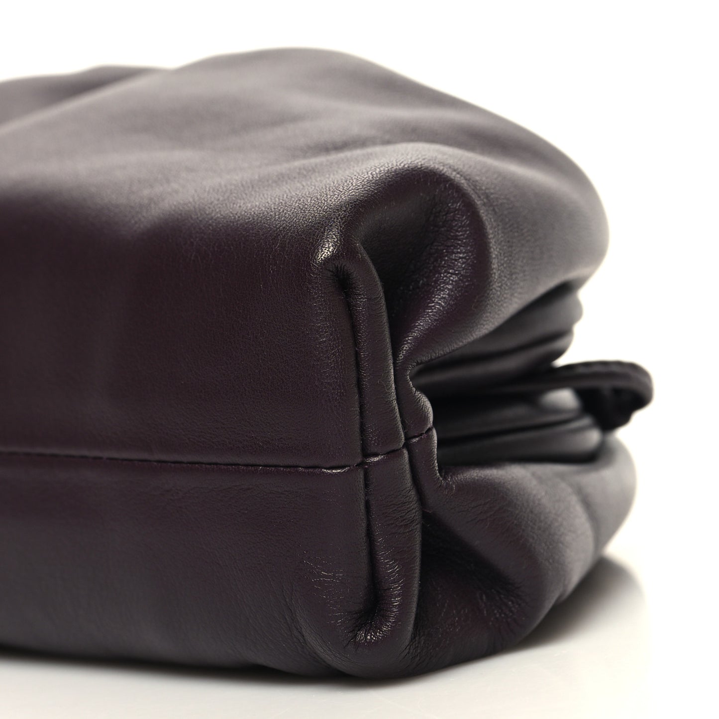 Butter Calfskin The Mini Pouch Grape