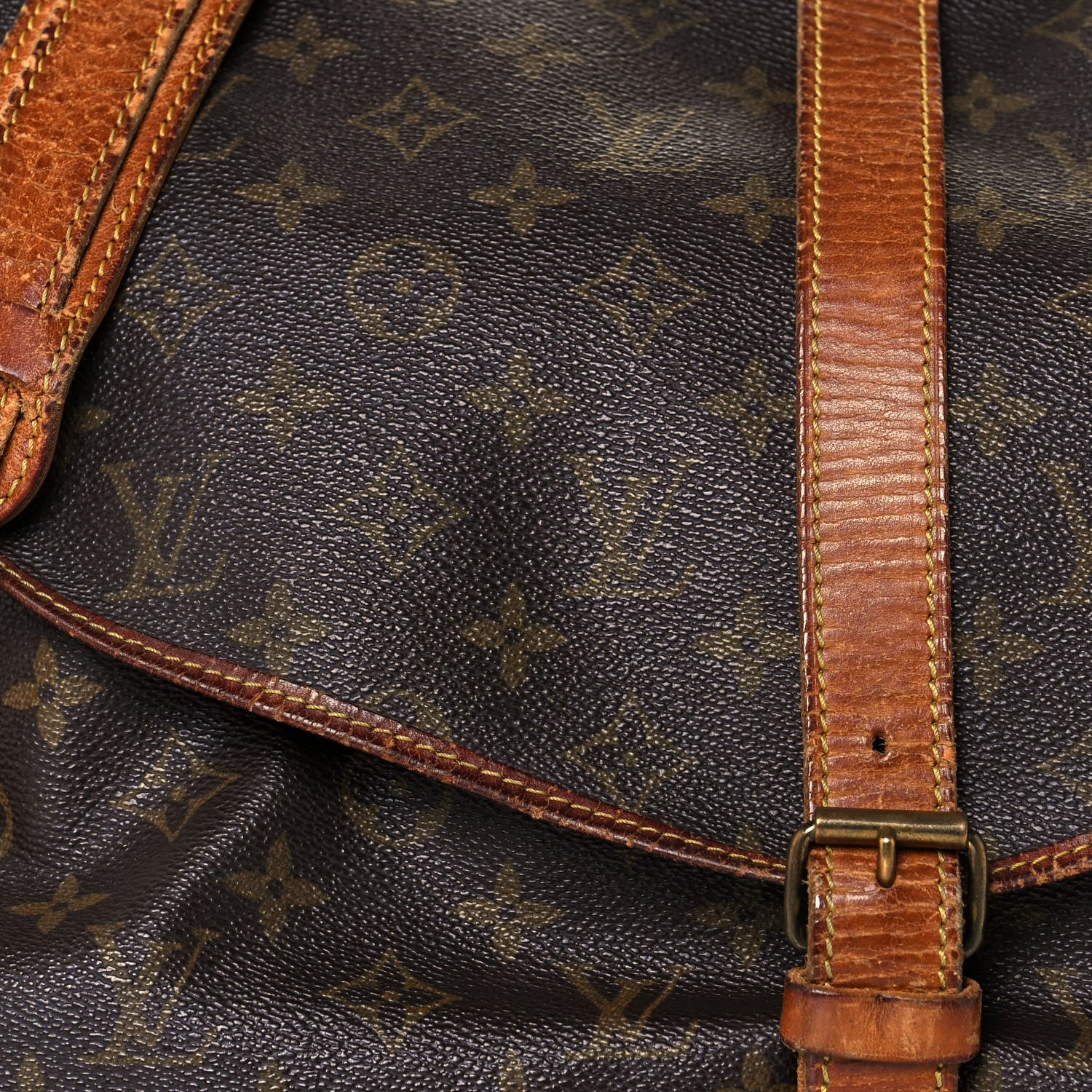 Louis Vuitton Monogram Saumur 35 9 of 26