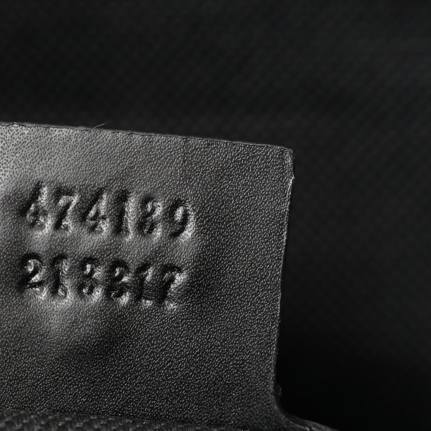 Soft GG Supreme Monogram Appia Calfskin Web East West Messenger Bag Black Grey