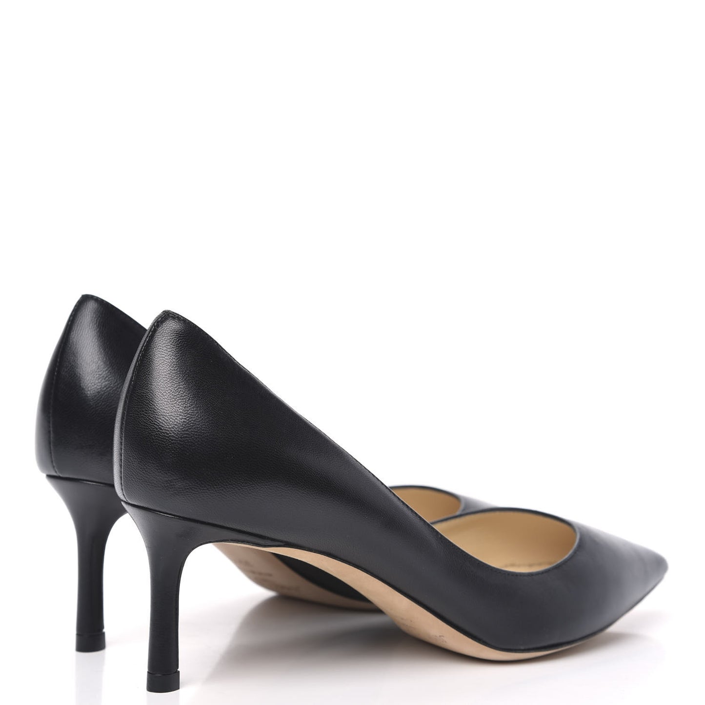 Smooth Calfskin Pumps 35.5 Black