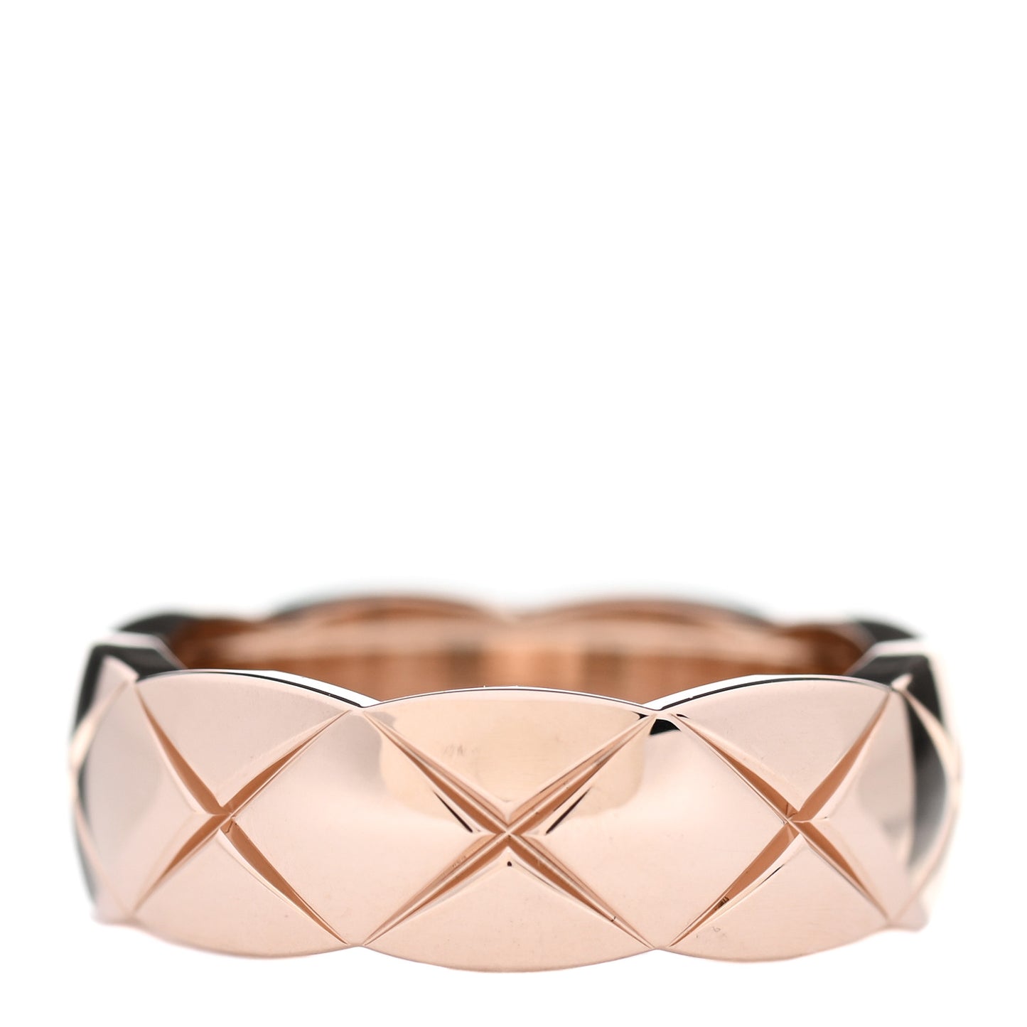 18K Beige Gold Small Coco Crush Ring 54 7