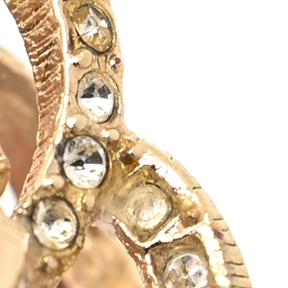 Crystal Pearl CC Camellia Ring 6 52 Gold