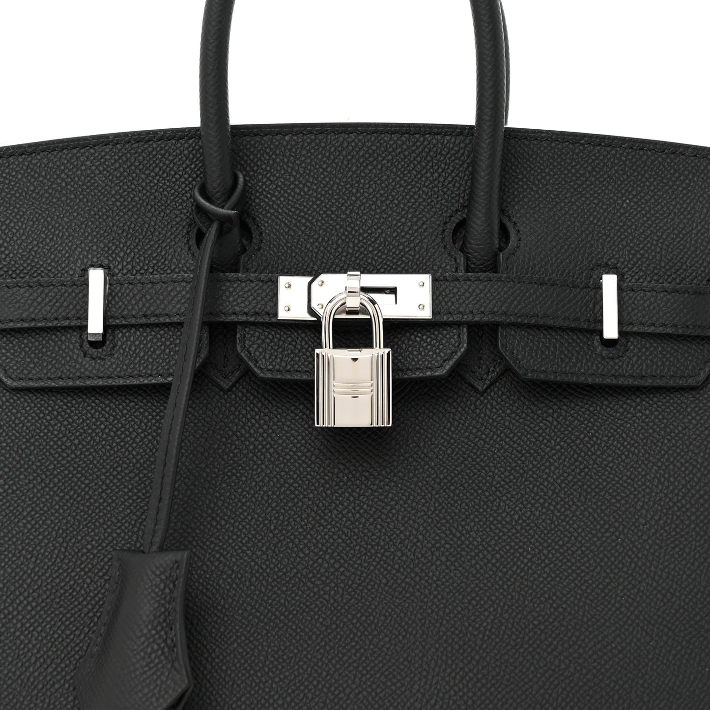 Epsom Birkin Sellier 25 Black