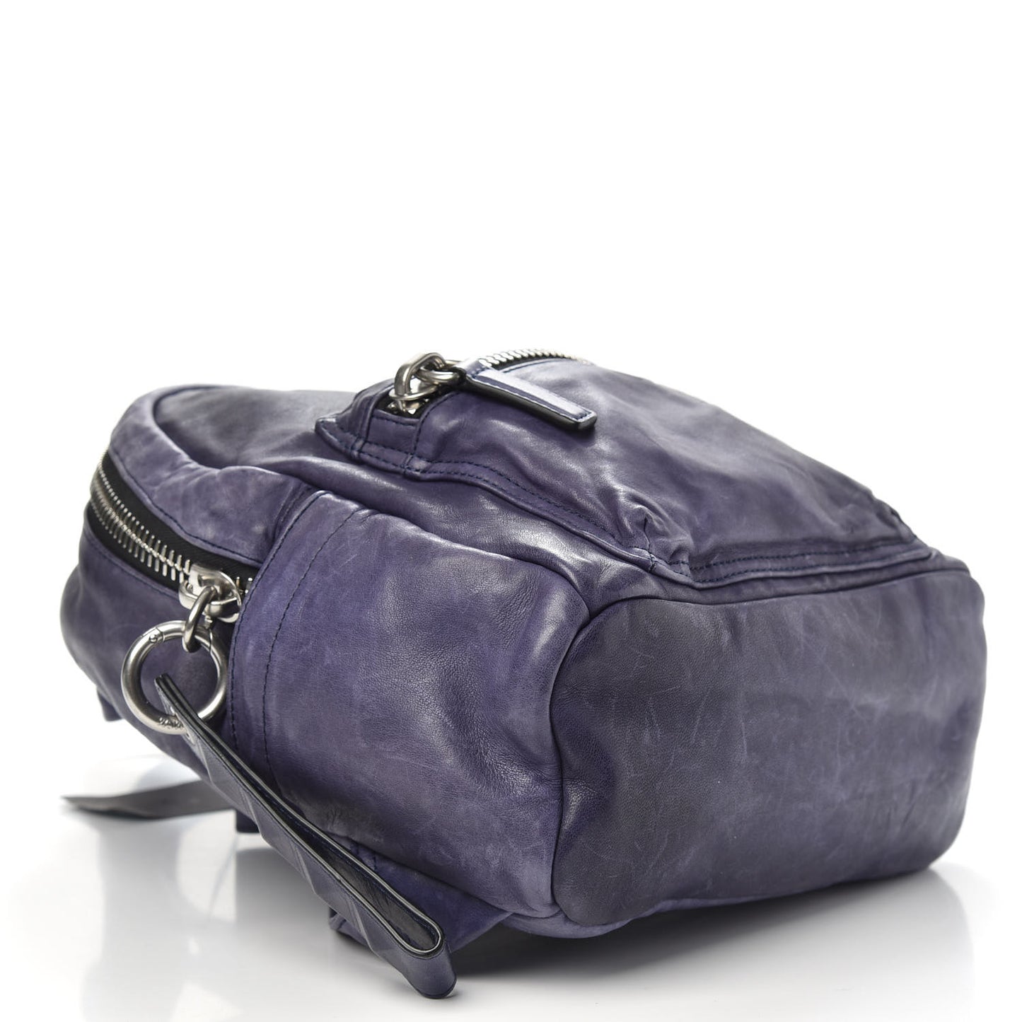Lambskin Small Tumbler Backpack Navy