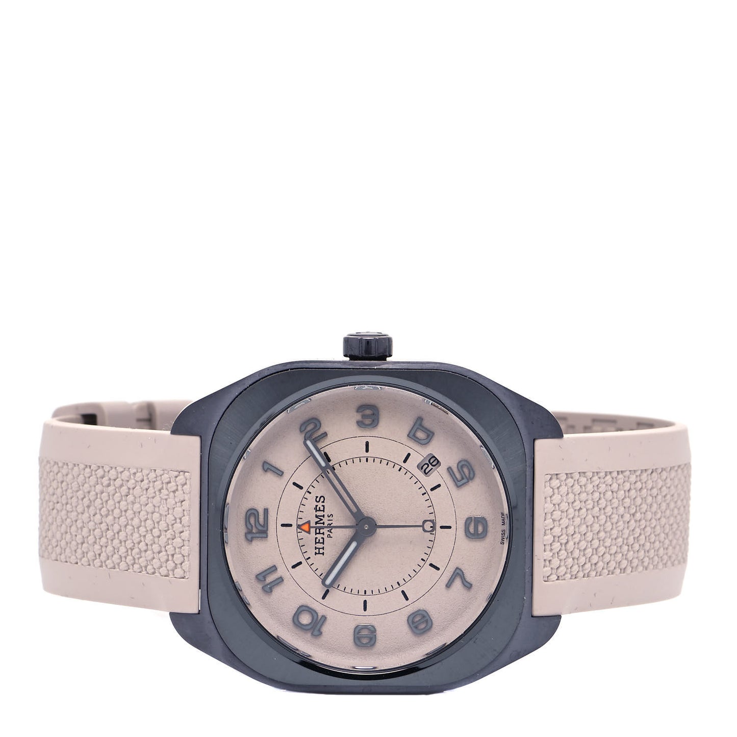 Titanium Rubber 39mm H08 Special Edition Automatic Watch Taupe