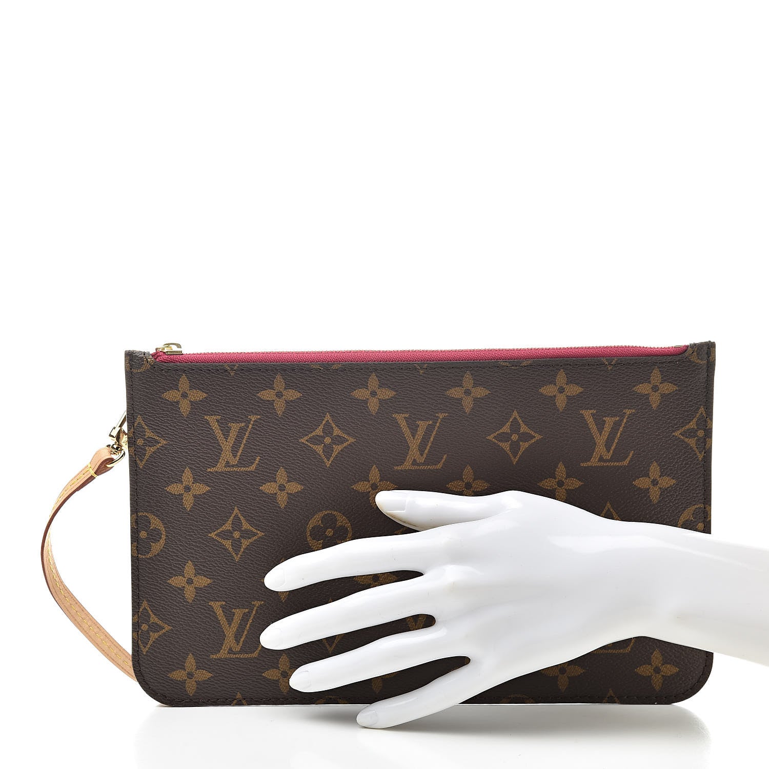 Louis Vuitton Monogram Neverfull MM GM Pochette Pivoine 2 of 7