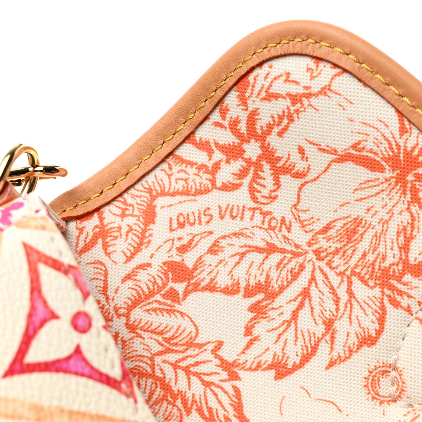 Monogram LV By the Pool Nano Diane Coral
