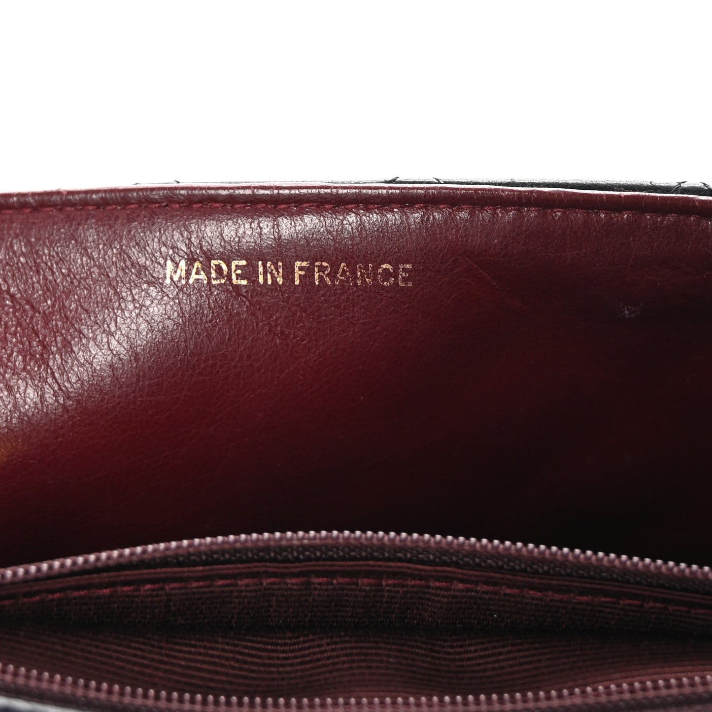 Lambskin Quilted Small Single Flap Black