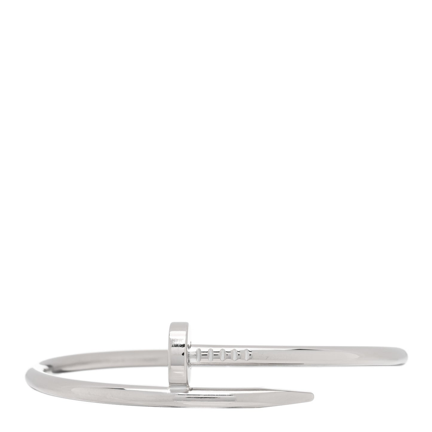 18K White Gold Juste Un Clou Bracelet 17