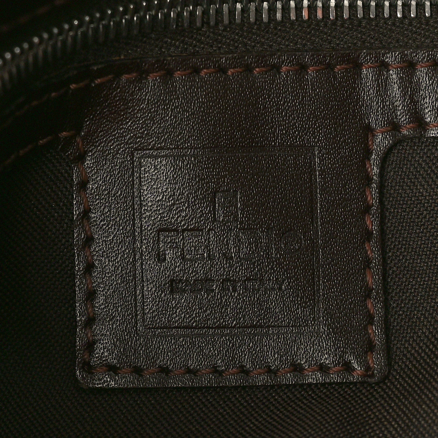 Fendi Zucca Mama Baguette Tobacco 6 of 10