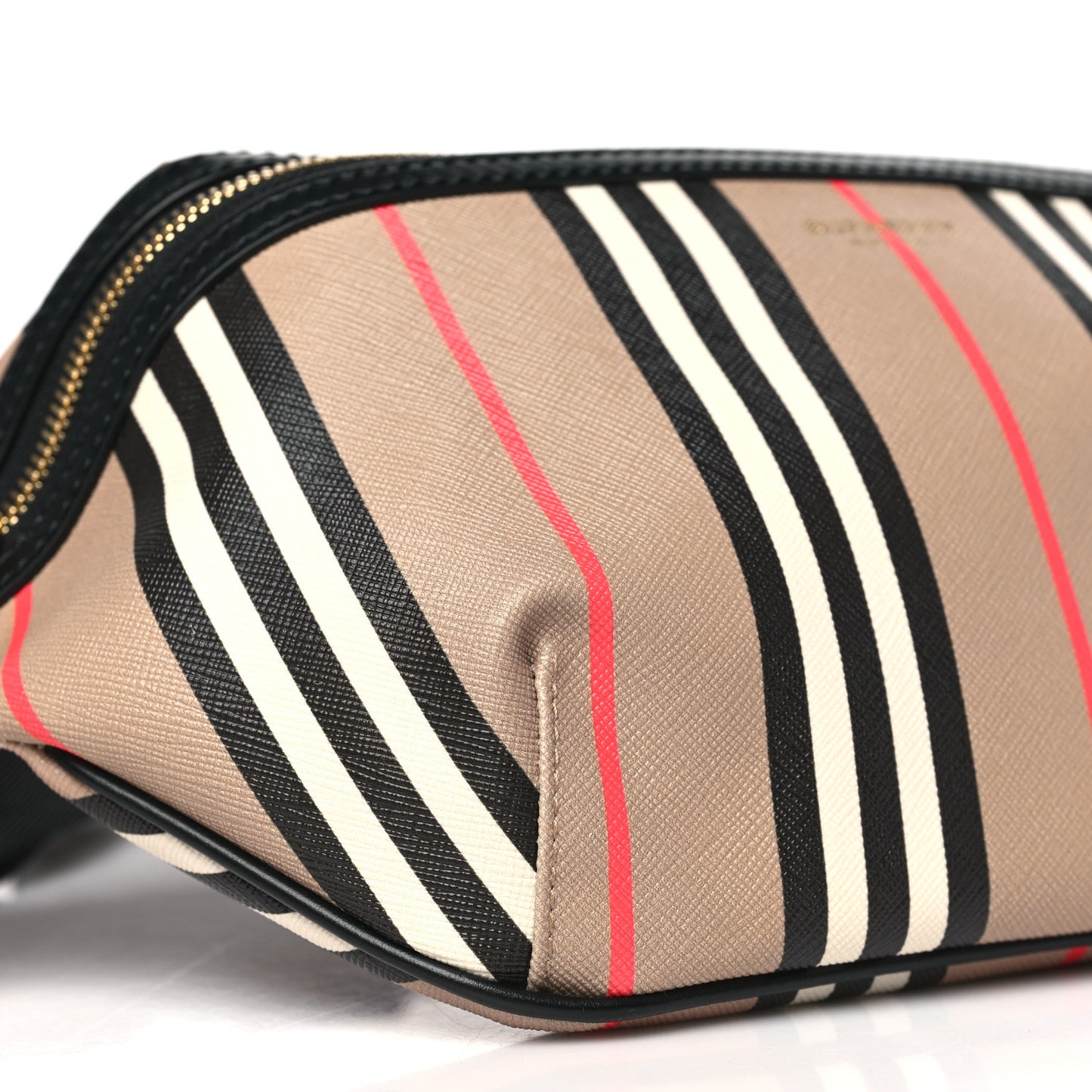 E-Canvas Icon Stripe Sonny Bum Bag Archive Beige