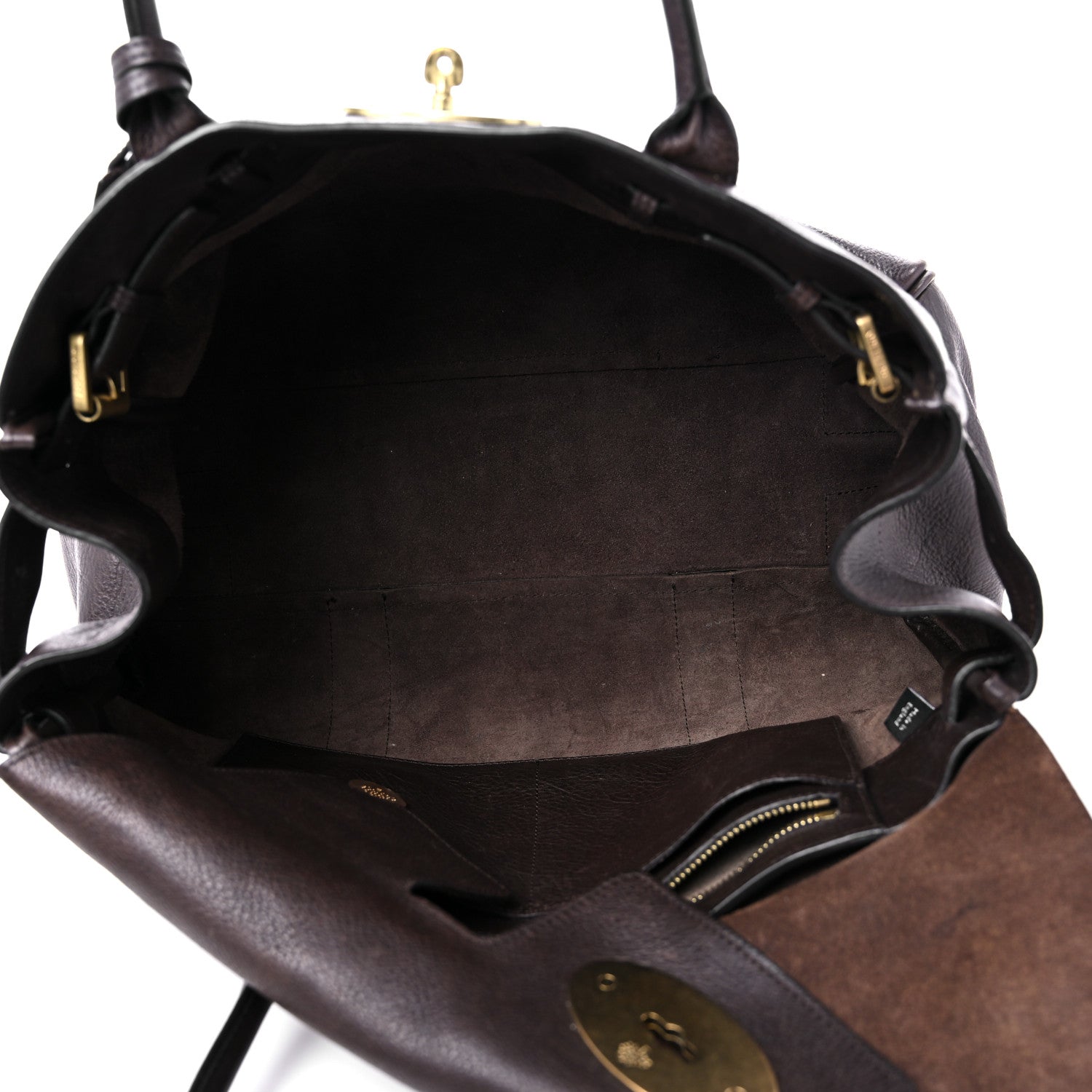 Mulberry Natural Vegetable Tanned Bayswater Chocolate 5 of 17
