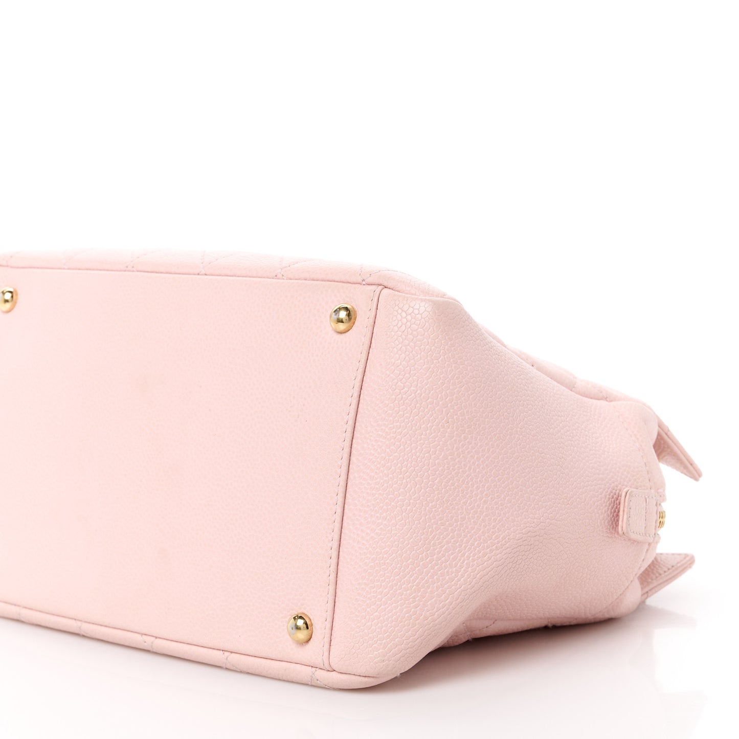 Caviar Quilted Petit Timeless Shopping Tote PTT Light Pink