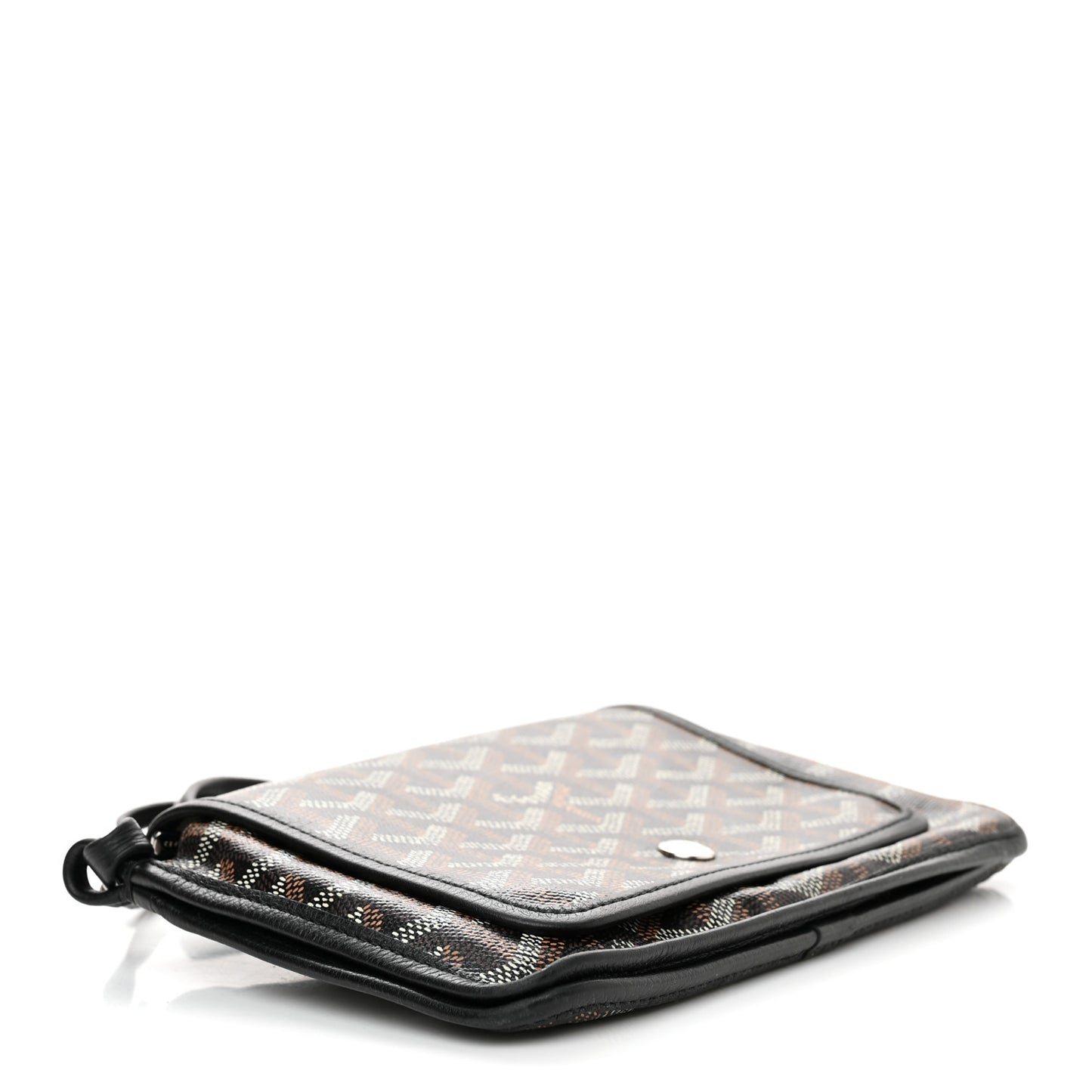 Goyardine Plumet Wallet Clutch Black