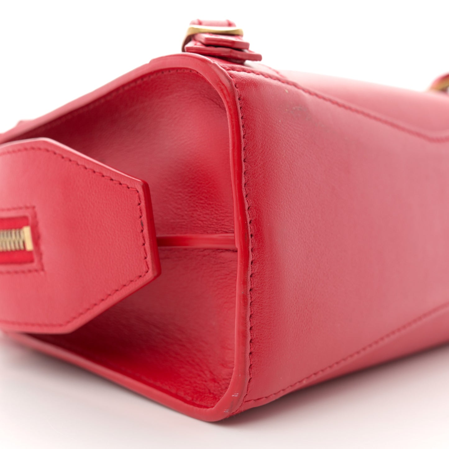 Smooth Calfskin Neo Classic Gold Hardware Mini City Red