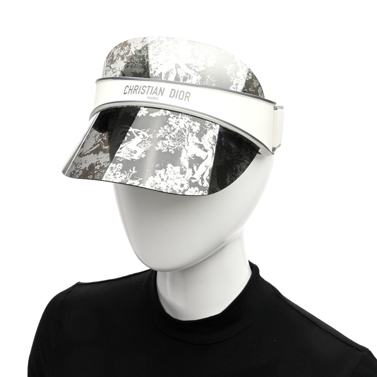 Toile de Jouy DiorClub V1U Sun Visor White