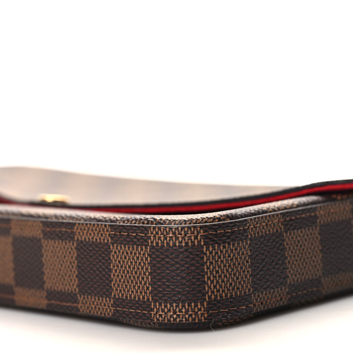 Damier Ebene Pochette Felicie Chain Wallet