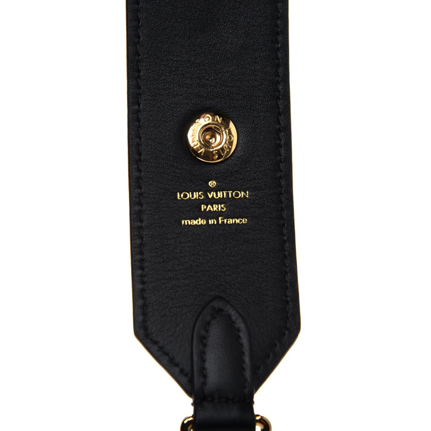 Monogram Adjustable Bandouliere Shoulder Strap Black