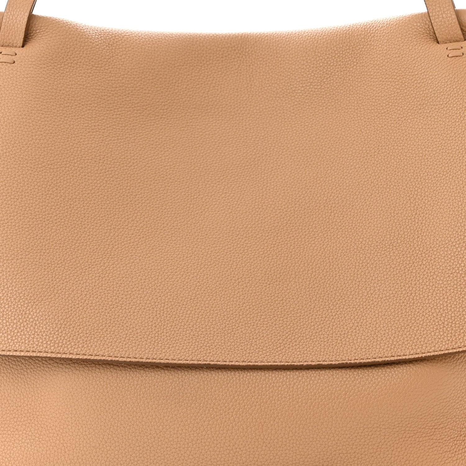 The Row Grained Calfskin Top Handle 14 Bag Tan 6 of 9