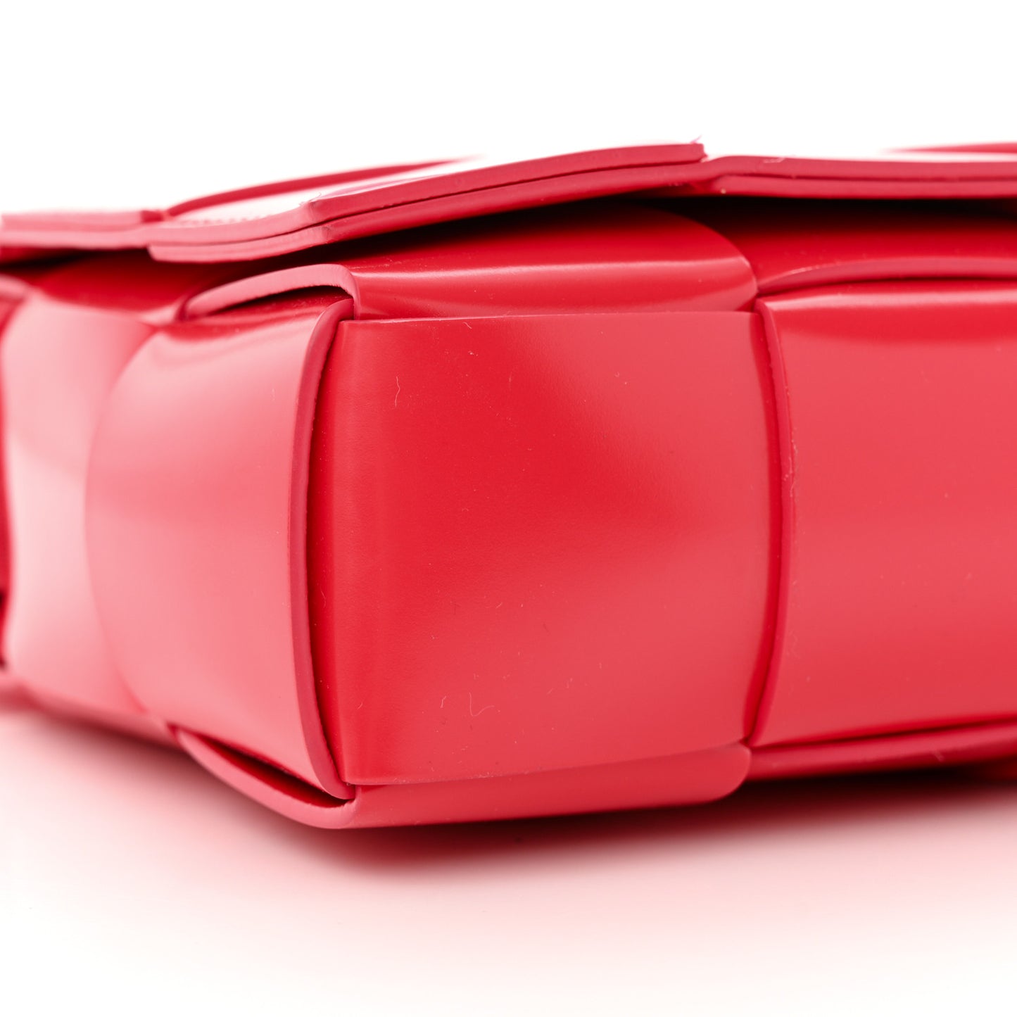 Brushed Calfskin Intrecciato Cassette Bag Firework