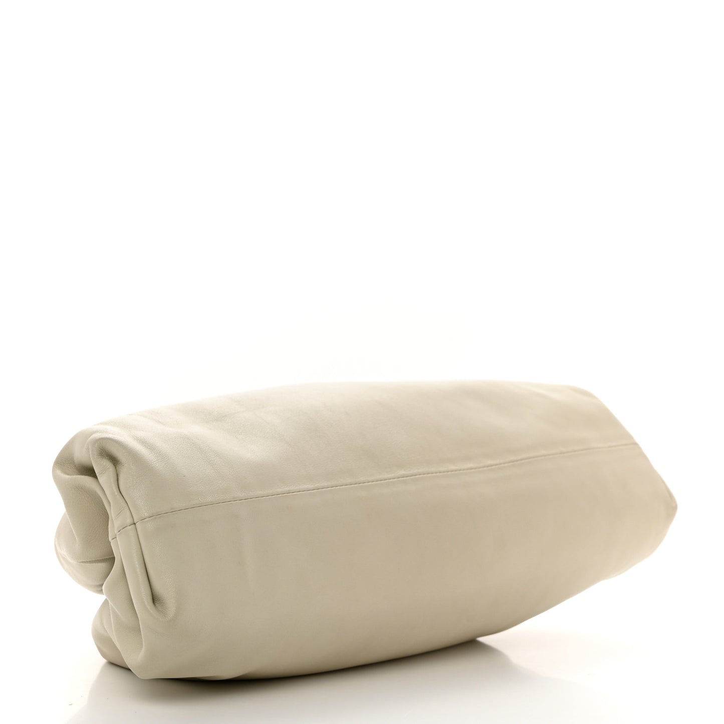 Smooth Butter Calf The Pouch Oversized Clutch Plaster