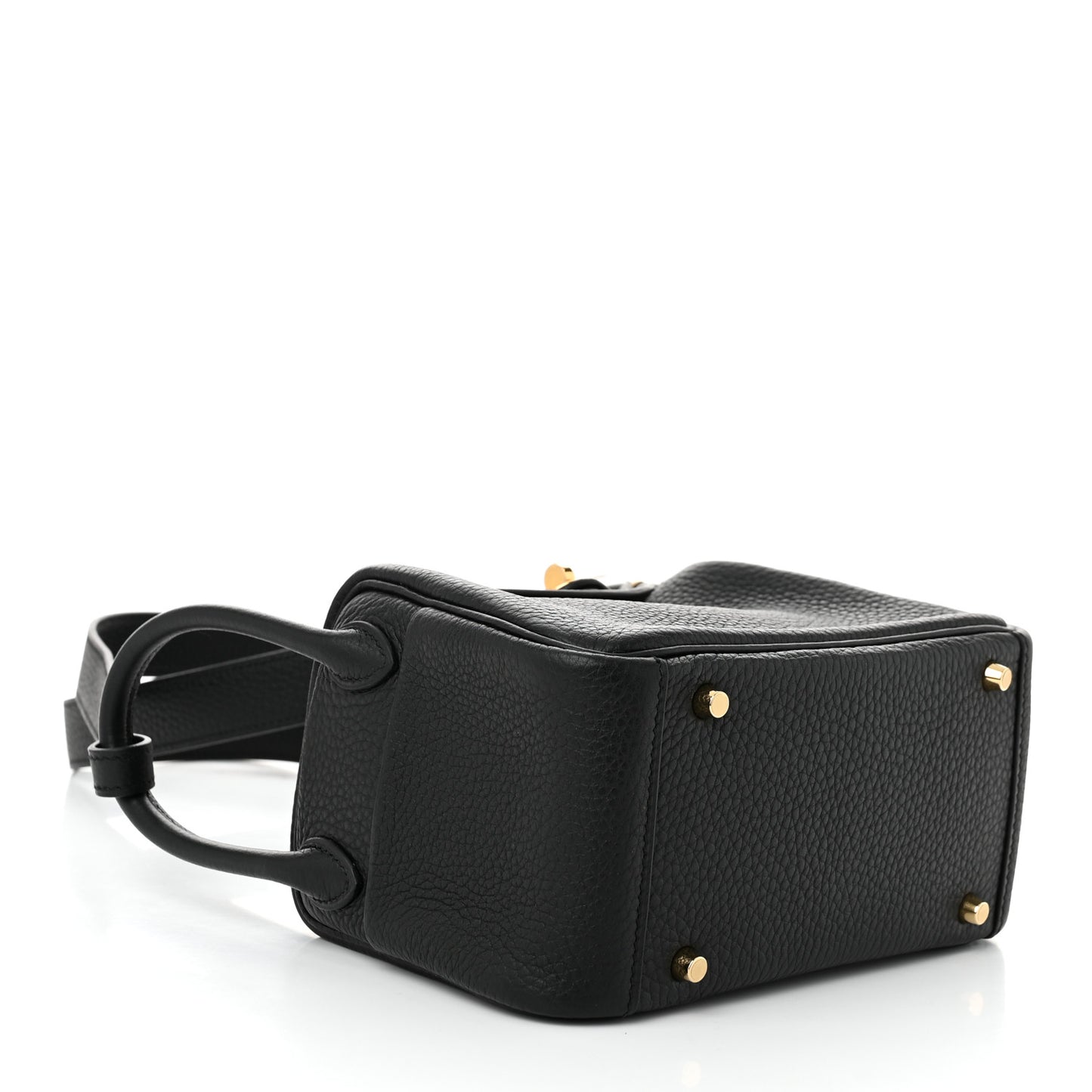 Taurillon Clemence Mini Lindy 20 Black