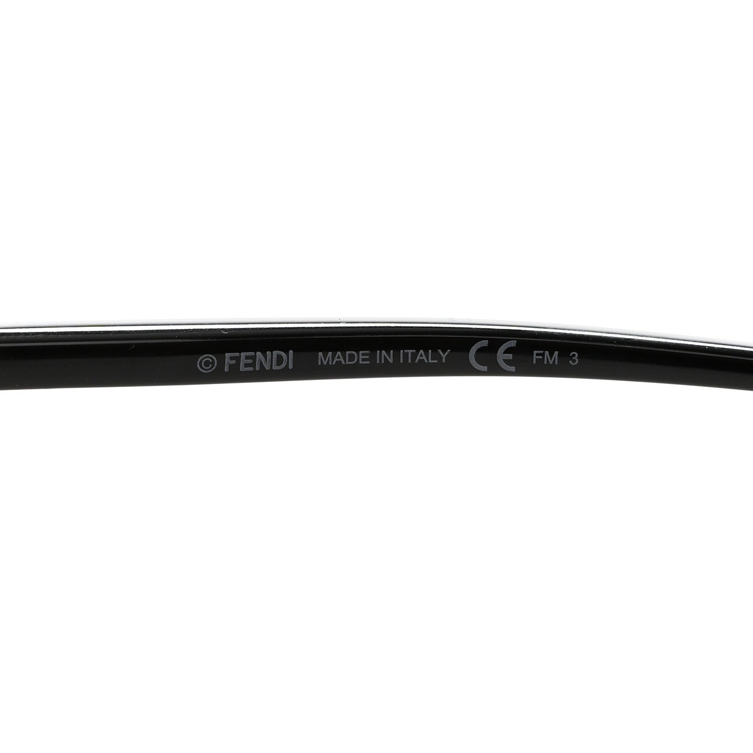 Fendi Cat Eye F is Fendi Sunglasses FF 0395/F/S Black 6 of 7