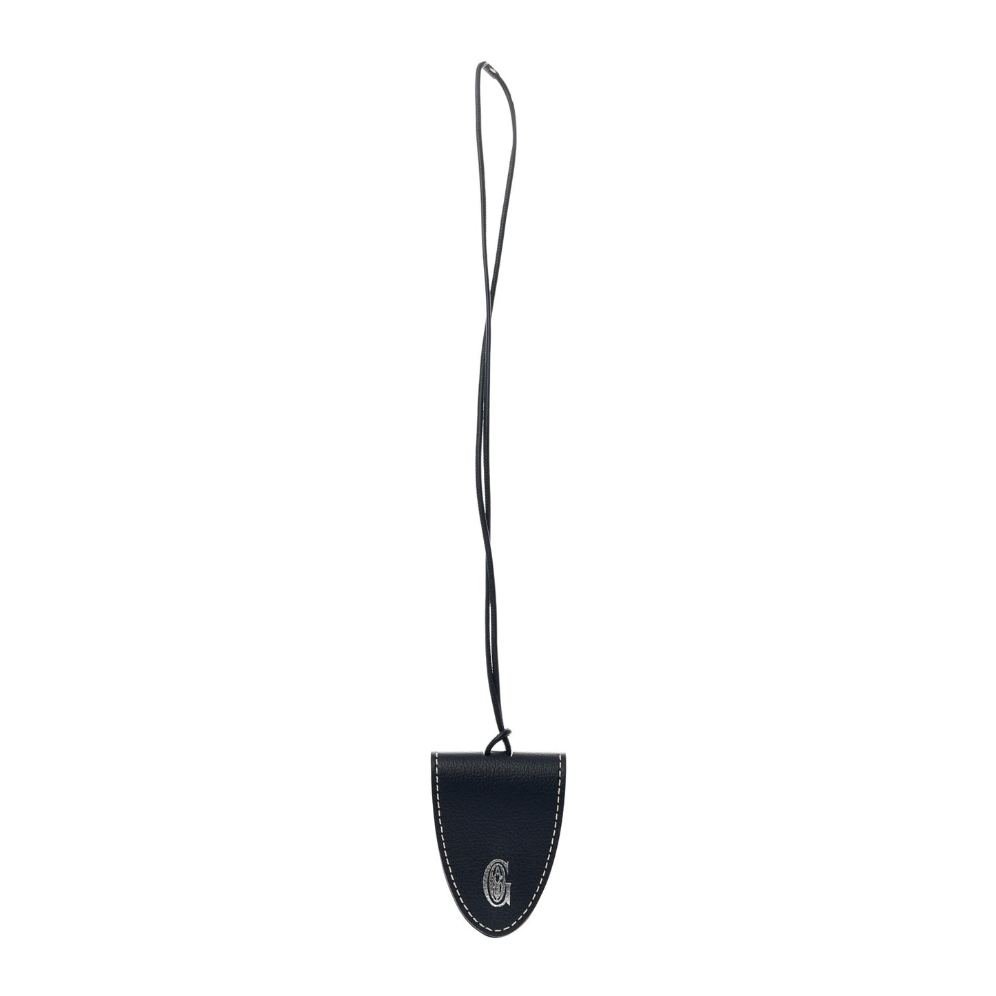 Calfskin Bag Clip Navy