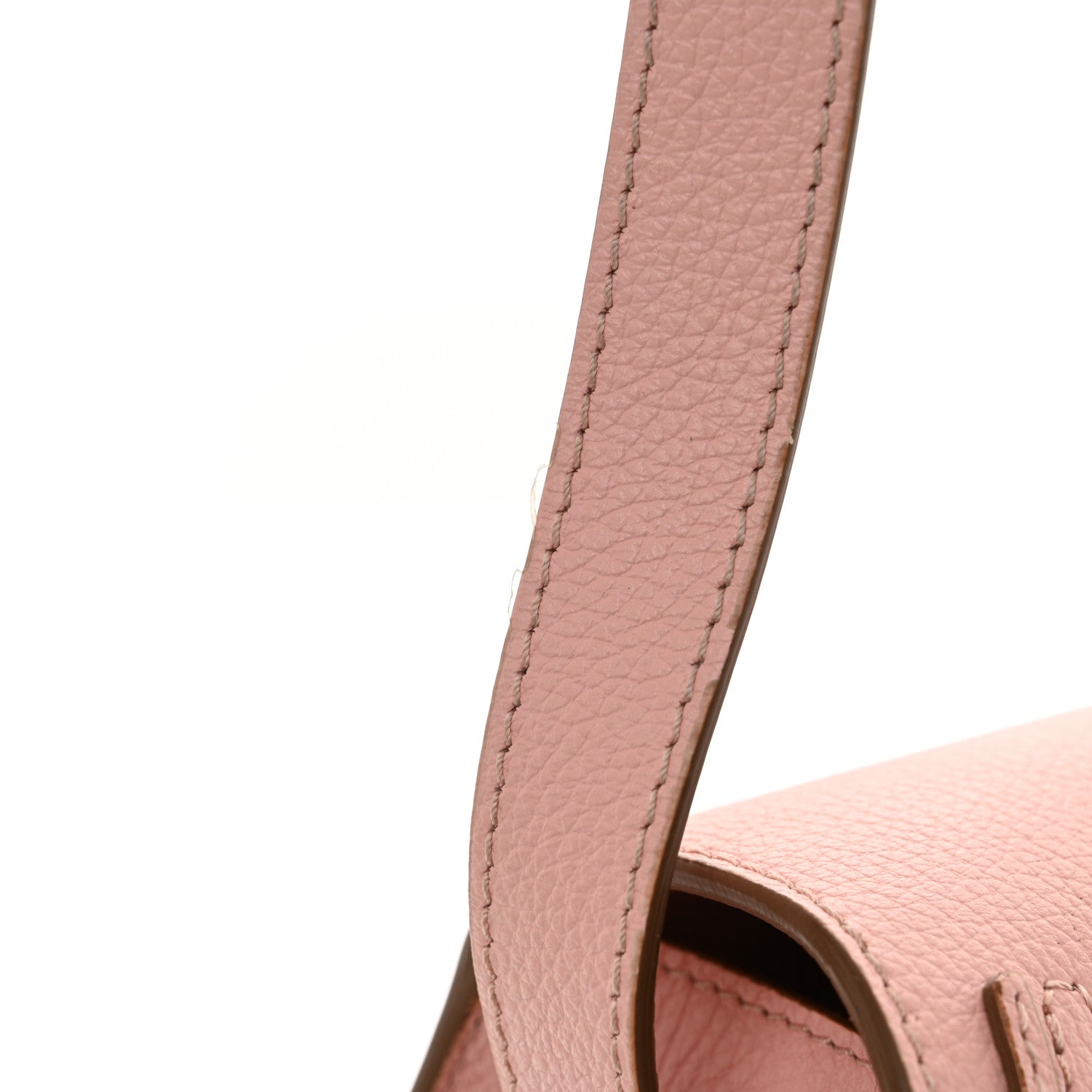 Chloe Grained Calfskin Small Marcie Saddle Bag Blossom Pink 12 of 12