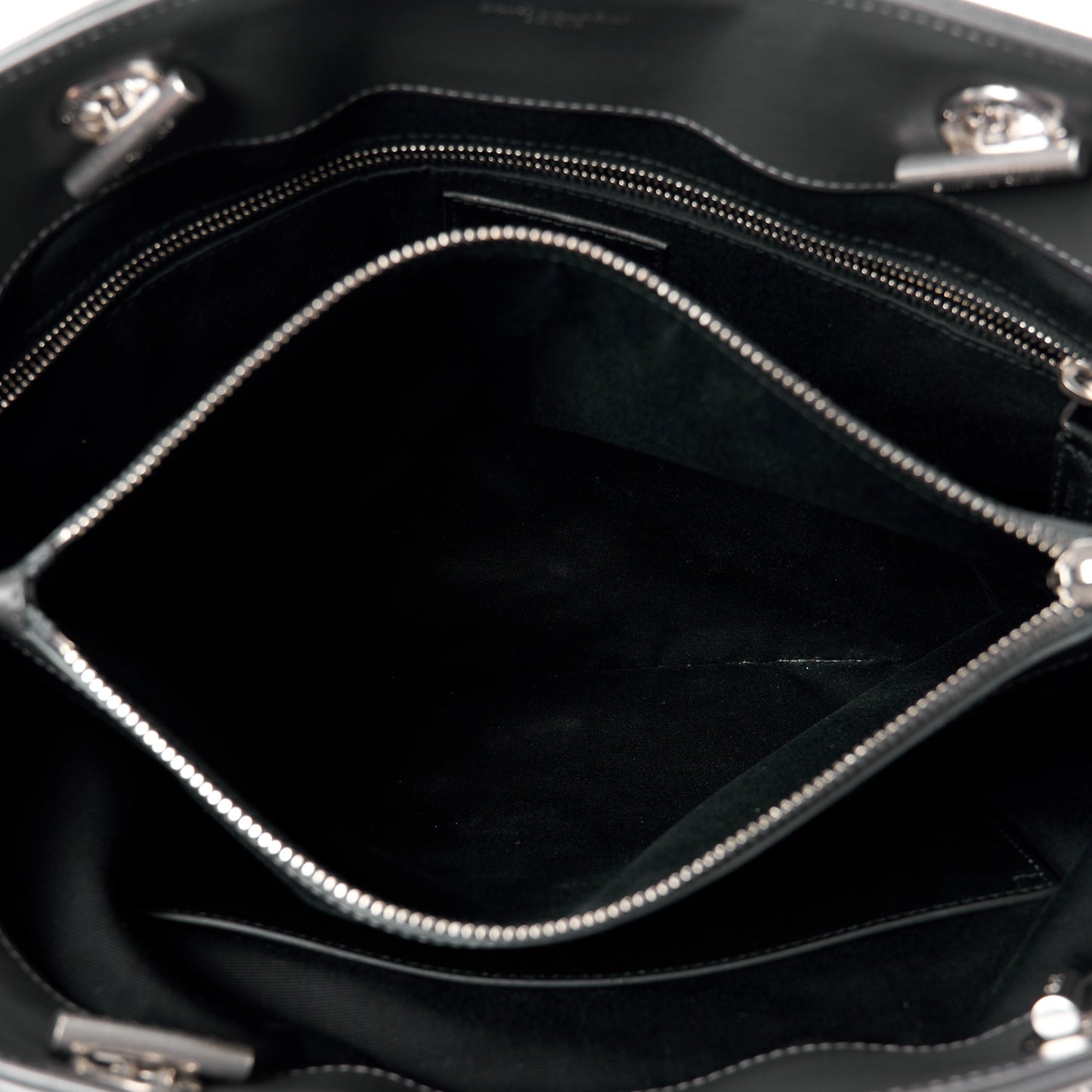 Calfskin Y Quilted Monogram Large Loulou Shopper Fog