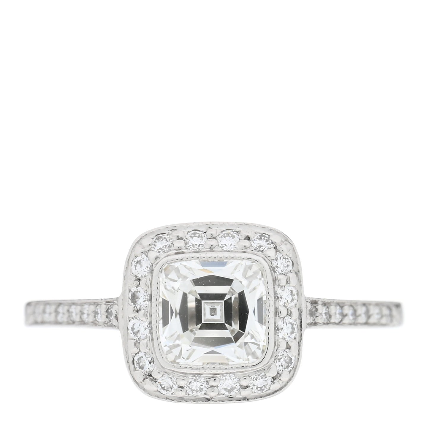 Platinum Diamond .86ct Legacy Engagement Ring 48 4.5