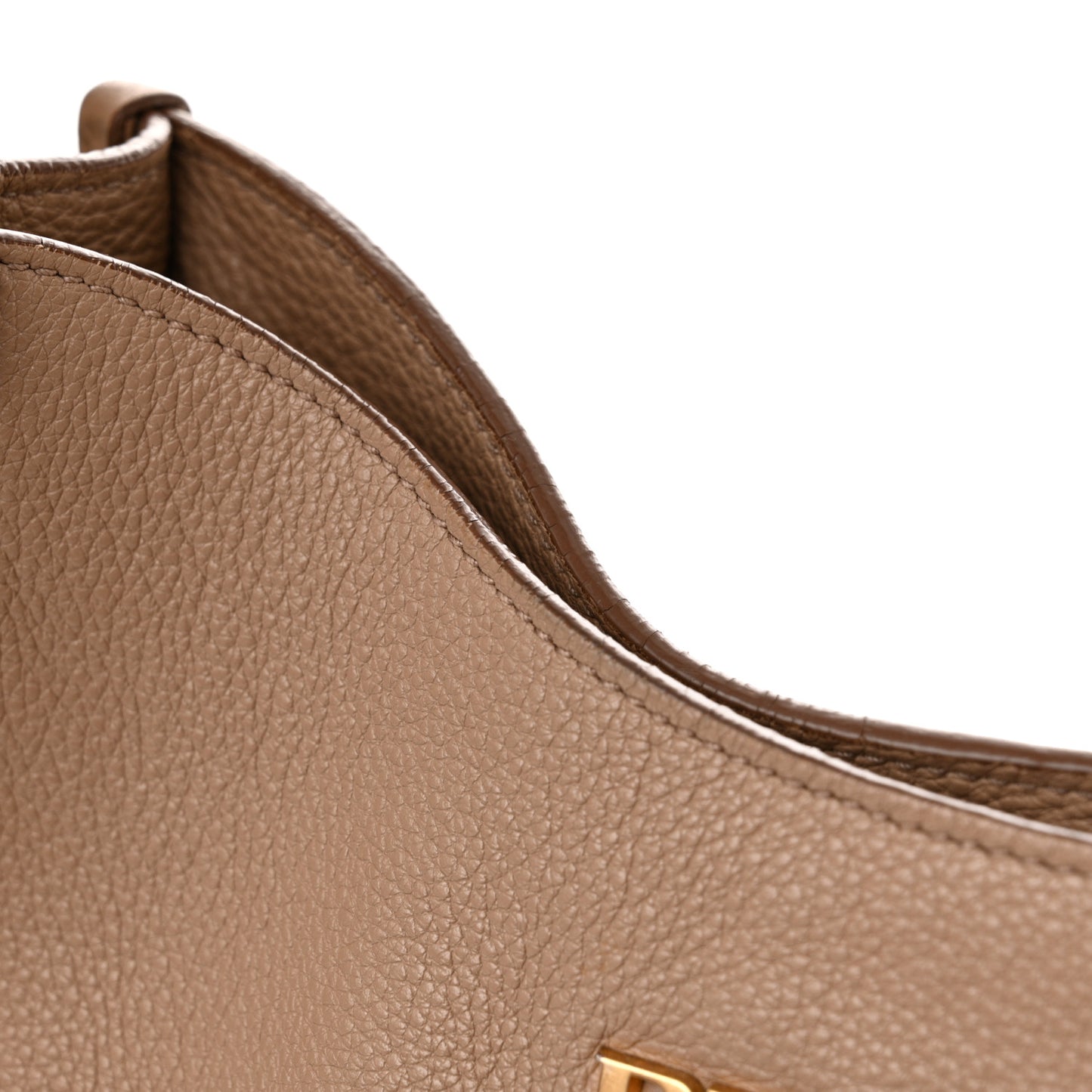 Vitello Daino Soft Hobo Messenger Bag Cammeo