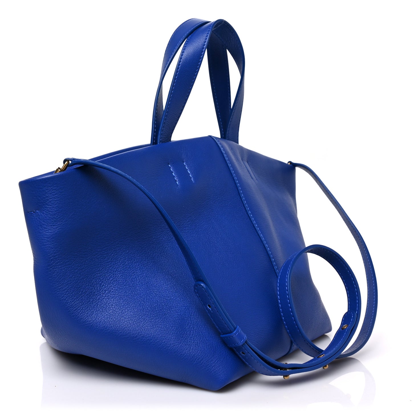 Calfskin Mini Tulipano Bag Elettrico