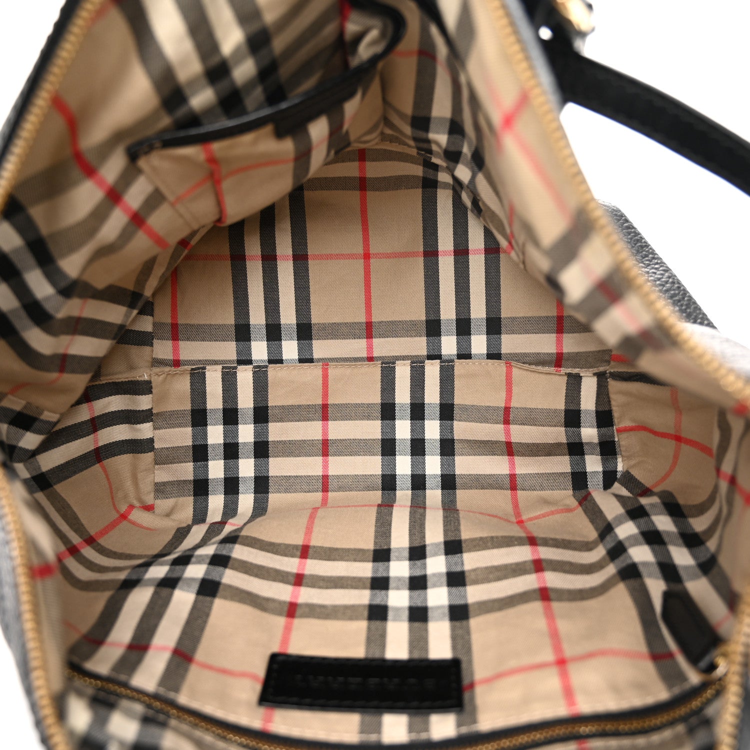 Burberry London Grainy Calfskin Small Salisbury Tote Black 5 of 19