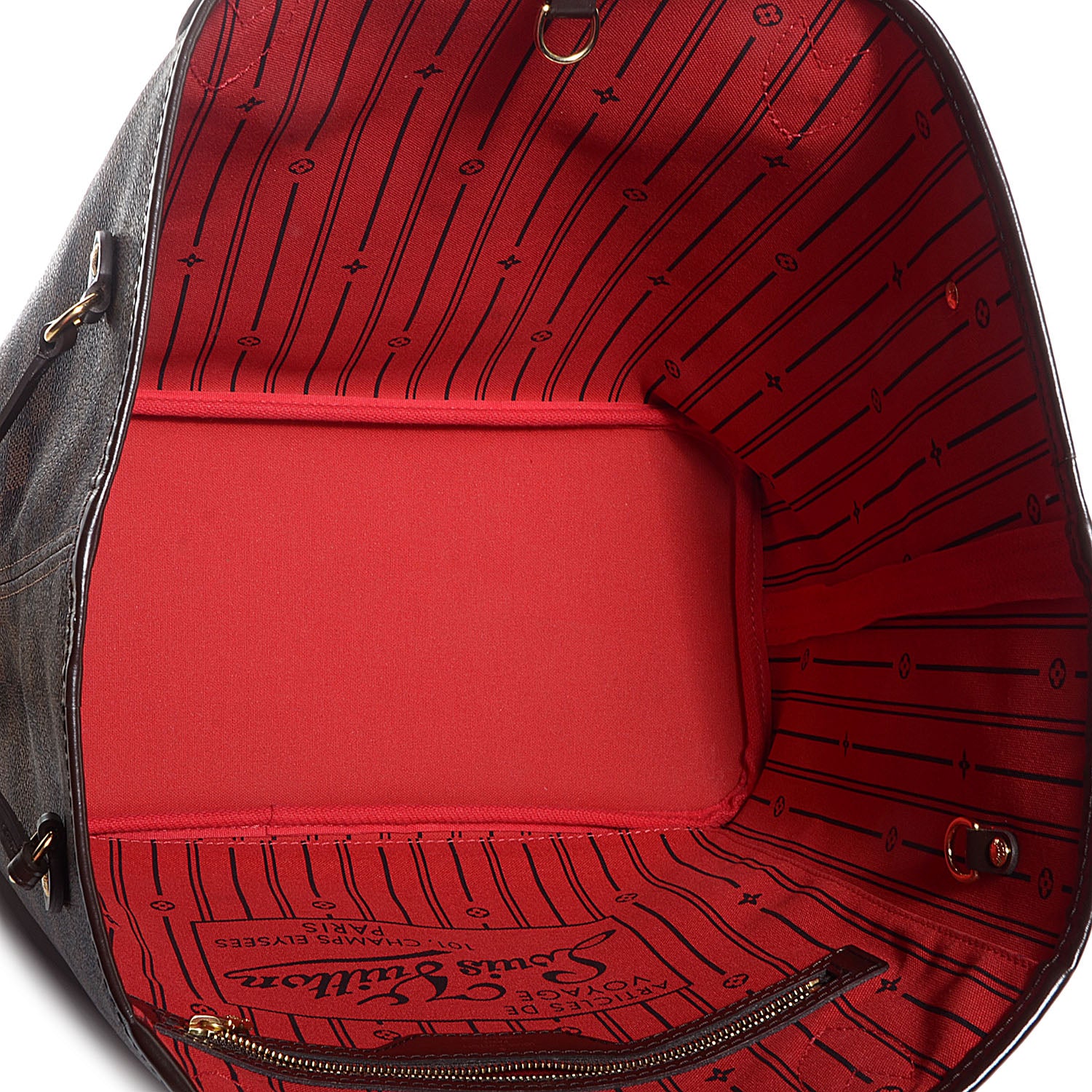 Louis Vuitton Damier Ebene Neverfull MM 5 of 7