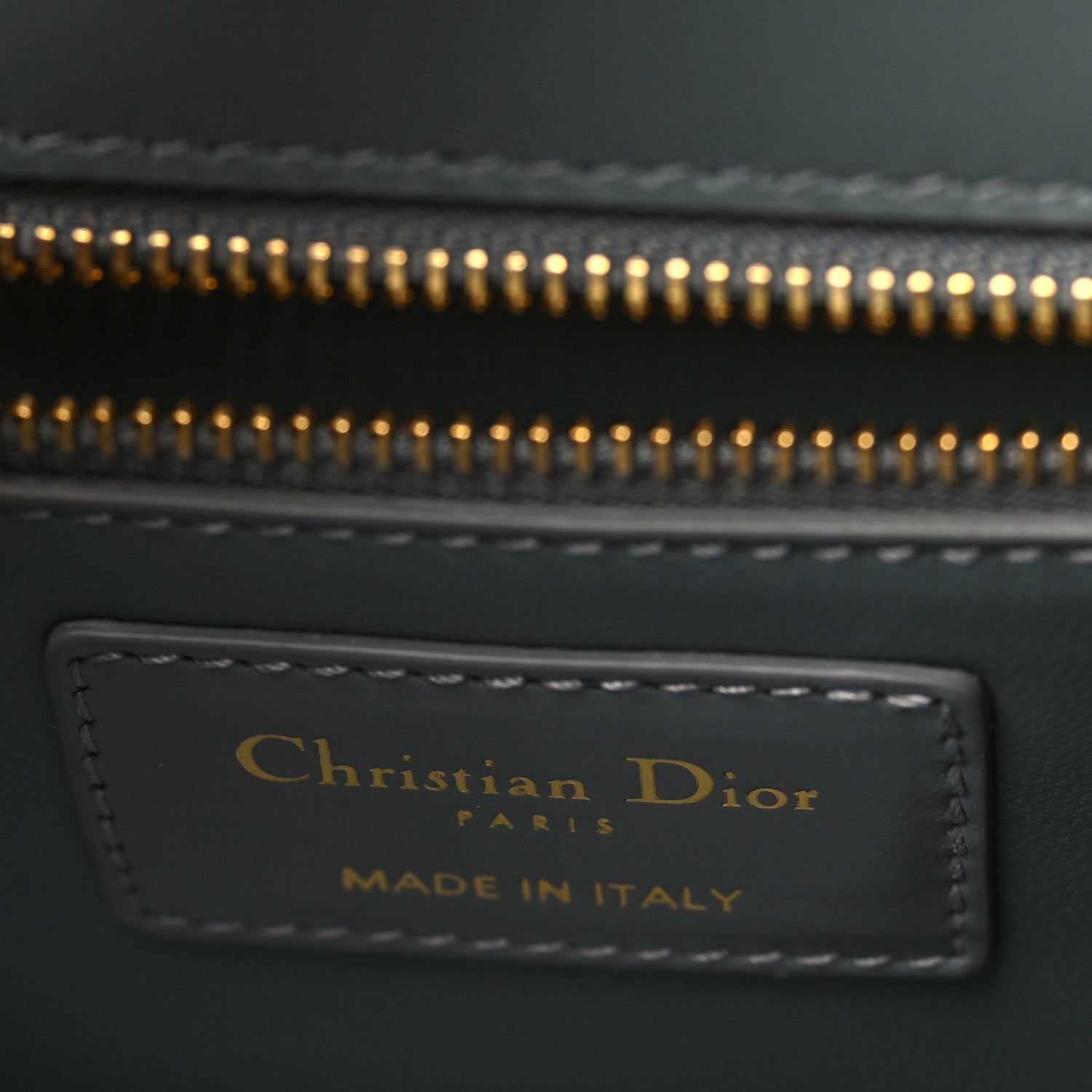 Christian Dior Smooth Calfskin 30 Montaigne Flap Bag Gray 6 of 9