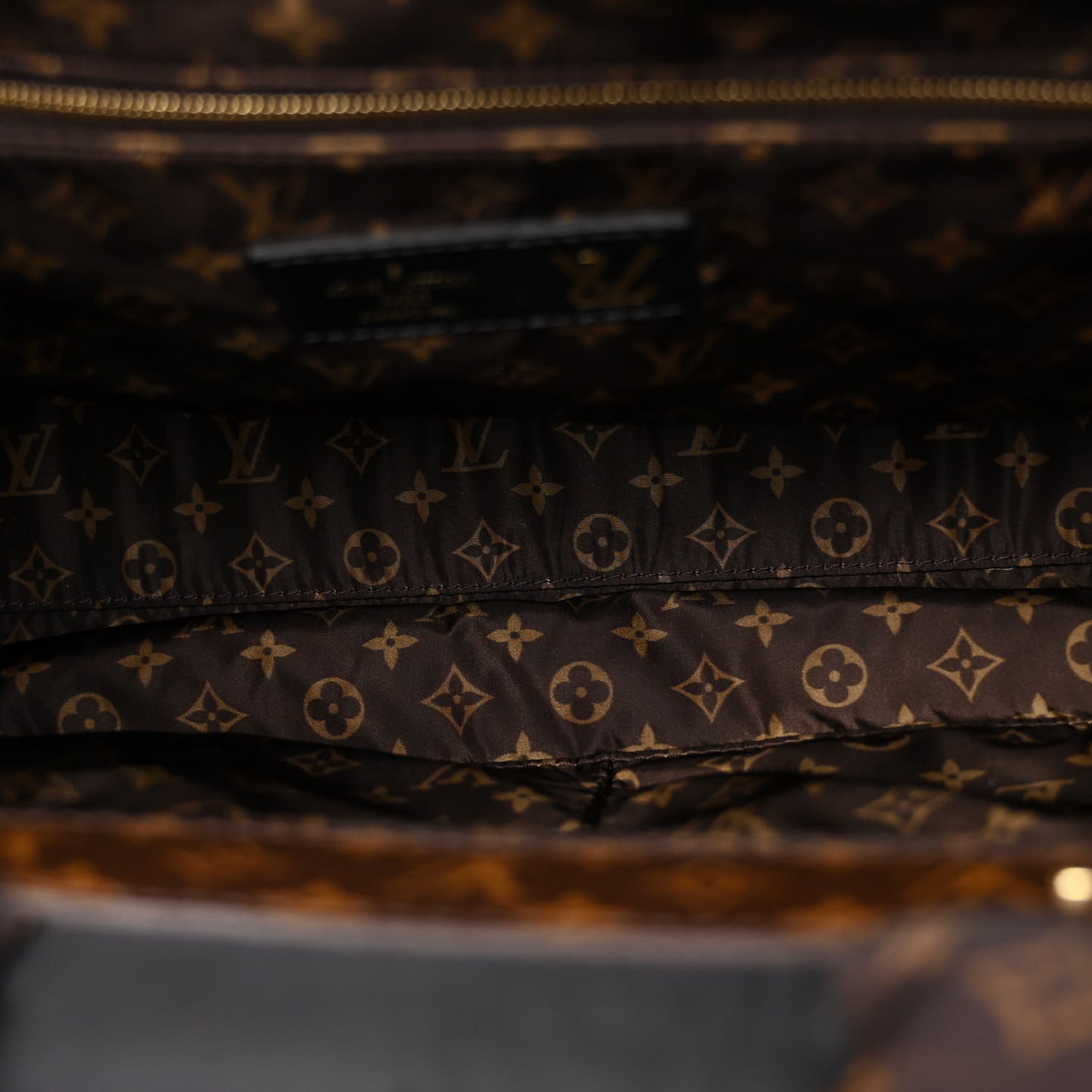 Econyl Monogram Pillow Giant Onthego MM Black