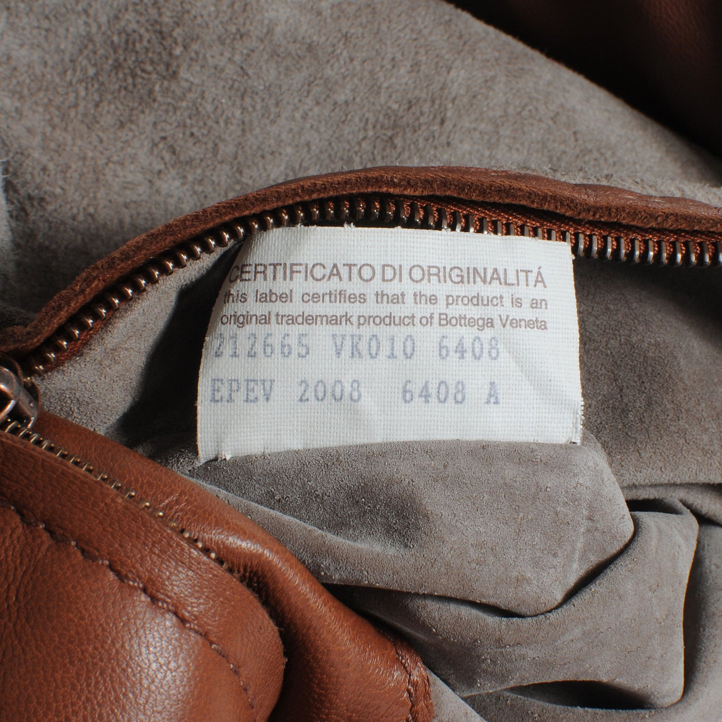 Nappa Leather Woven Shoulder Bag