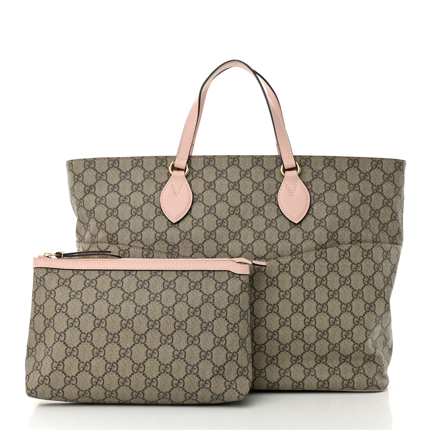 Soft GG Supreme Monogram Diaper Bag Pink