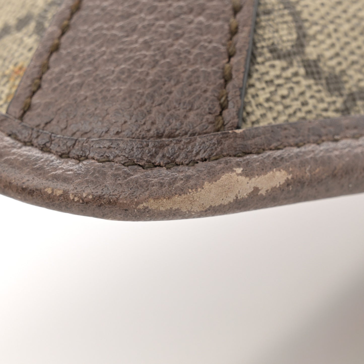 GG Supreme Monogram Neo Vintage Web Belt Bag Brown