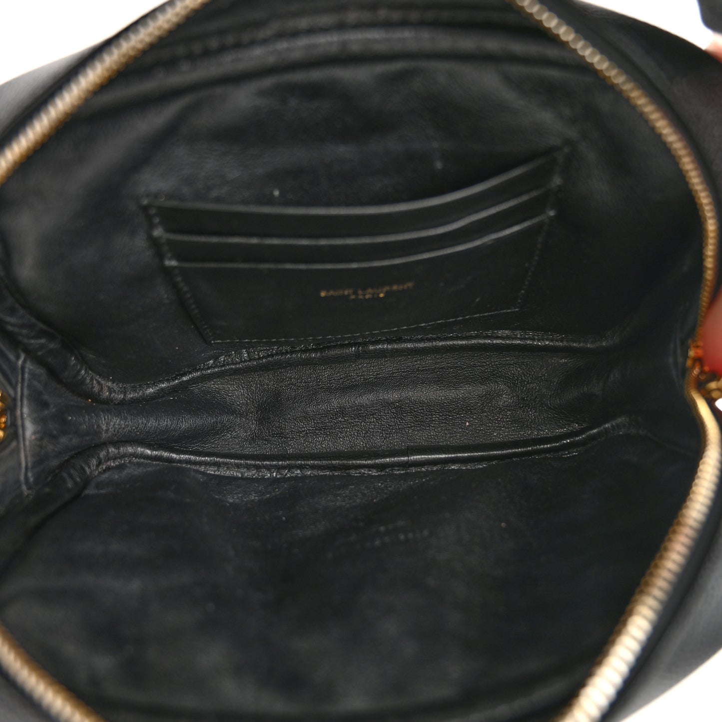 Grain De Poudre Matelasse Monogram Mini Lou Camera Bag Black