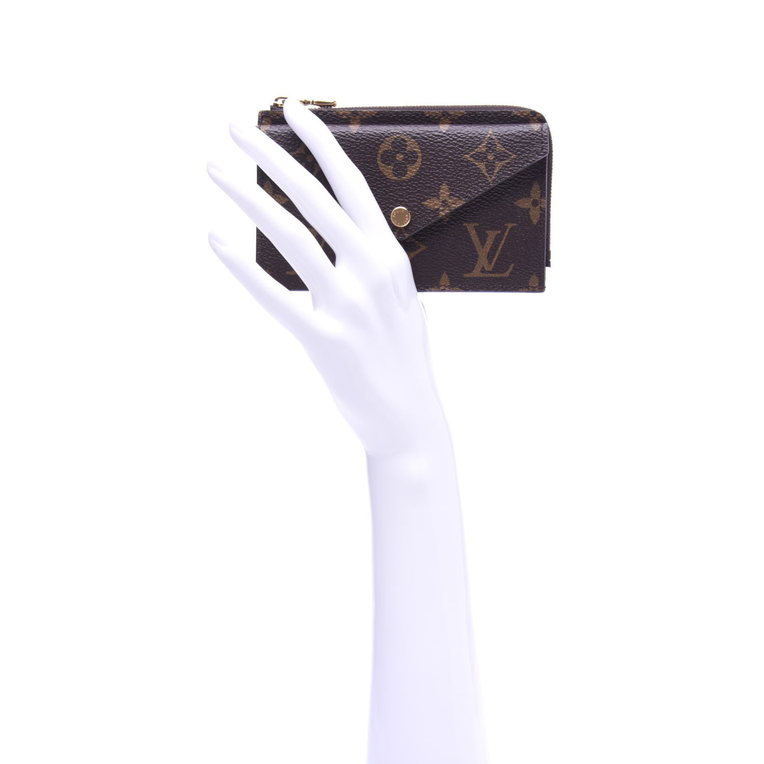 Louis Vuitton Monogram Recto Verso Card Holder Black 2 of 8