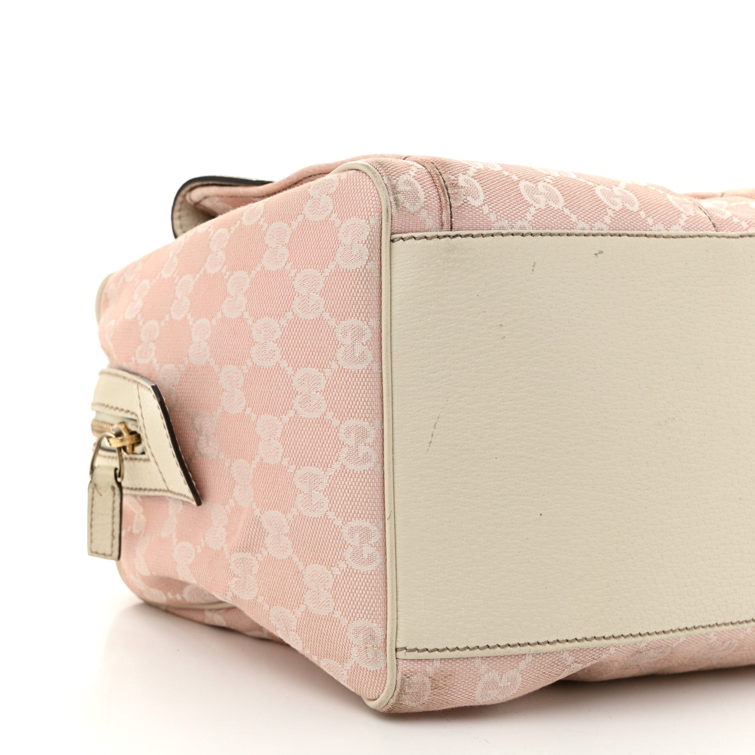 Gucci Monogram Medium Abbey Boston Pink 9 of 13