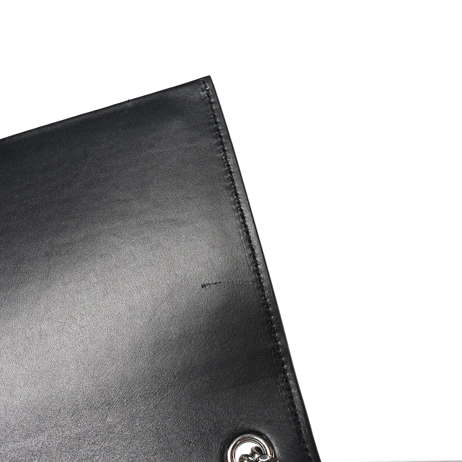 Saint Laurent Smooth Calfskin Medium Classic Monogram Kate Tassel Satchel Black 11 of 12